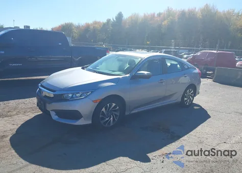 2017 Honda Civic Ex z USA, uszkodzony, nr VIN 2HGFC2F77HH523591